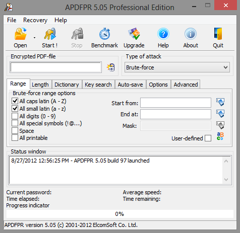 elcomsoft distributed password recovery registration code